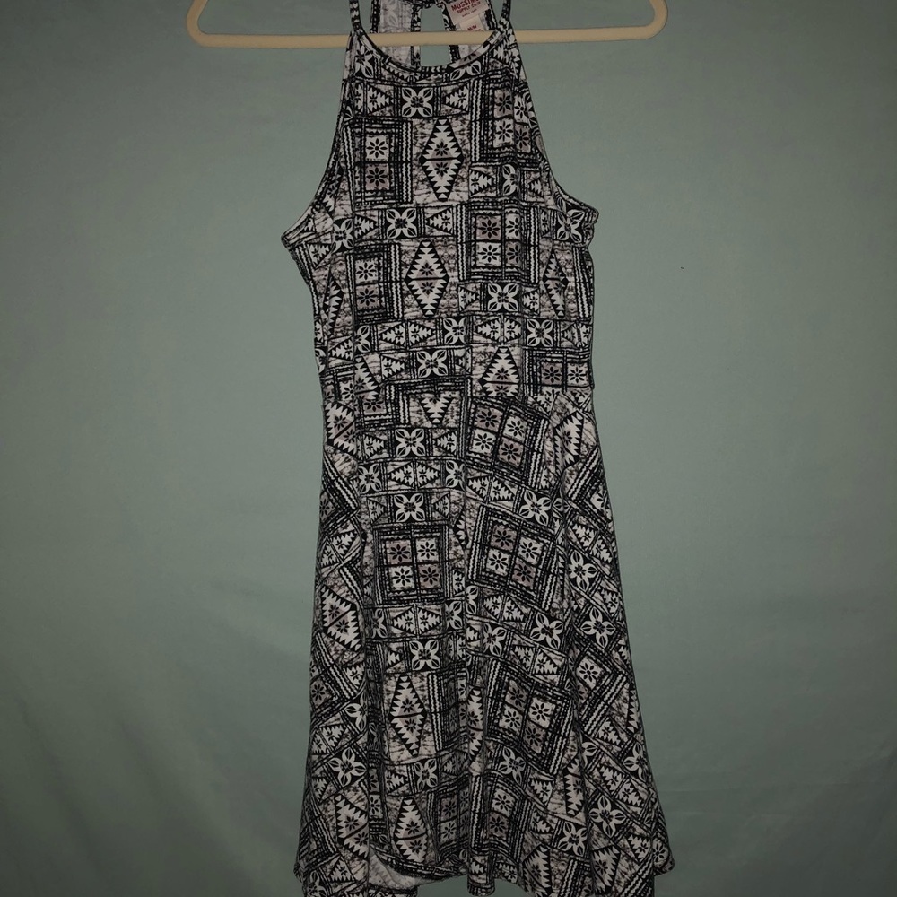 Halter Mossimo Skater Dress. Aztec type print.